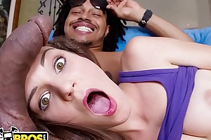 BANGBROS - Teen Monica Sexxxton Takes Unaffected by Castro Supreme's Monster Bushwa