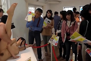 Shagging japanese teens handy hammer away art show