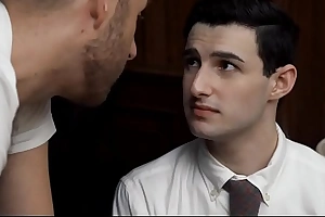 Mormonboyz - horny priest punishes a young missionary's butthole