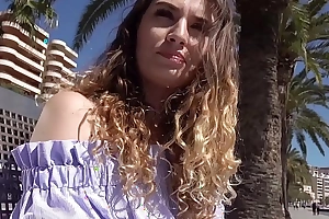 German scout - magaluf vacationer candice fucked be advisable for money on the beach at street casting