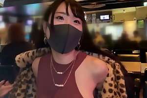 Busty Japanese college slut enjoys her boyfriend's big cock in her first porn