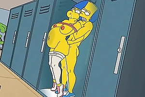 Anal Housewife Marge Groans With respect to the matter of Appreciation As Sexy Cum Fills Her Ass And Squirts With respect to All Directions / Hentai / Uncensored / Toons / Manga