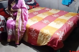 Desi Indian Pink Saree Bordering on Increased by Deep Fuck(Official video By Localsex31)
