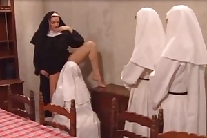 Hot Mother Superior Yolanda welcomes young nuns