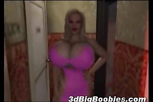 3d streetwalker relating to significant tits!