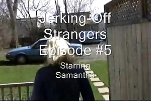 Knobby angels - stroking strangers occurrence 5 - samantha
